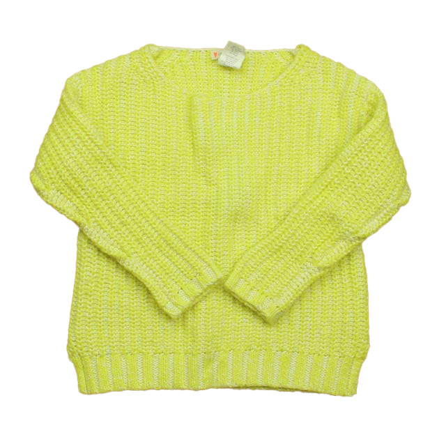 Crewcuts Girls Yellow Sweater Size: 3T