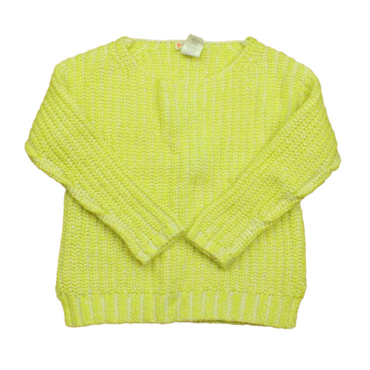 Crewcuts Girls Yellow Sweater Size: 3T