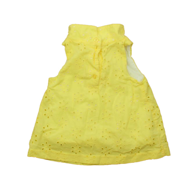 Janie and Jack Girls Yellow Blouse Size: 4T Yellow