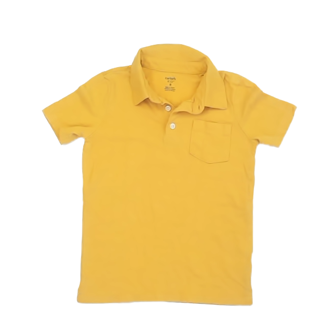 Carter's Boys Yellow Polo Shirt Size: 8 Yellow