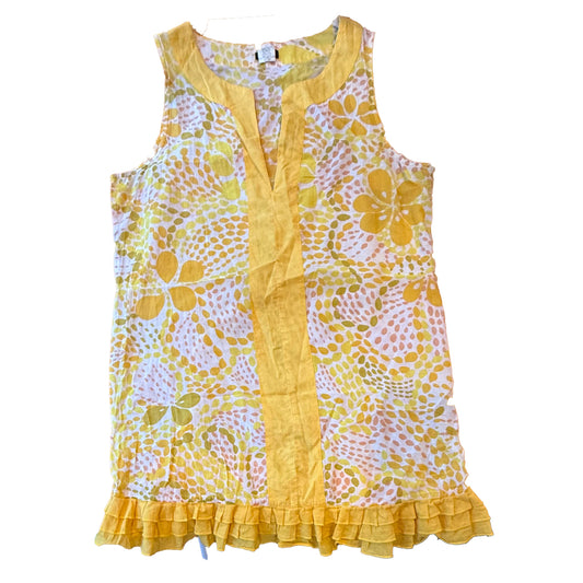 J. Crew Girls Yellow Cover-up Size: Adult Small Yellow
