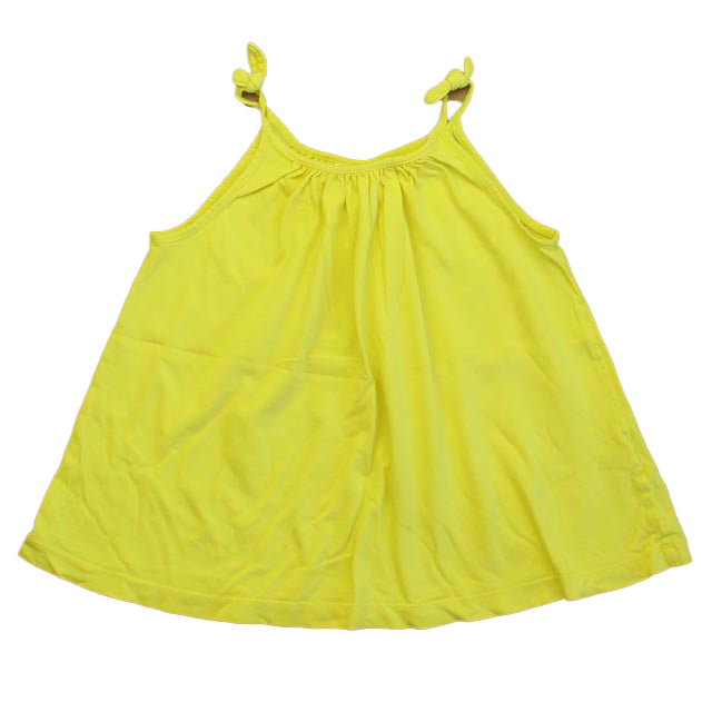 Boden Girls Yellow Tank Top Size: 5-6 Years