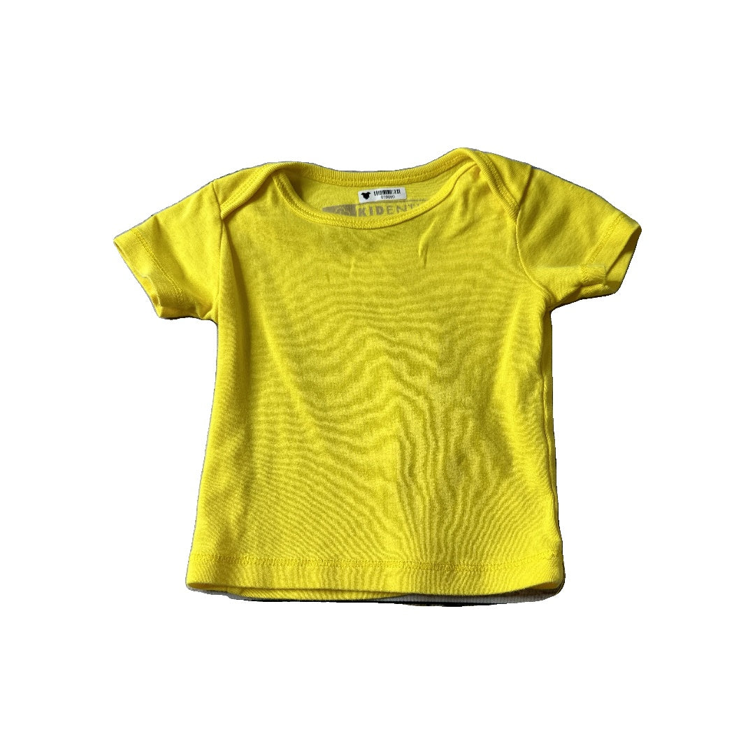 Kidential Unisex Yellow Shirt Size: 6-9 months Yellow