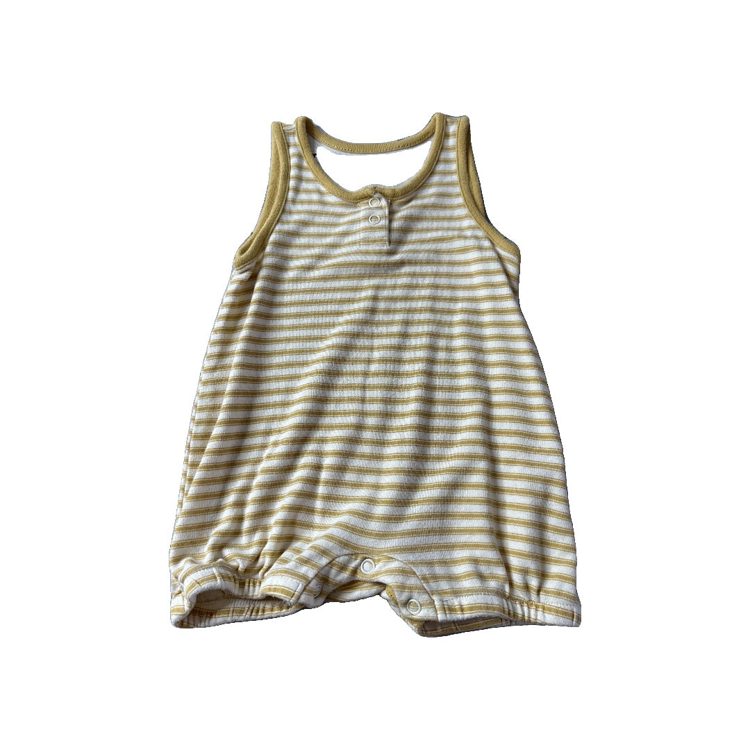Goumi Boys Yellow Romper Size: 6-12 months Yellow