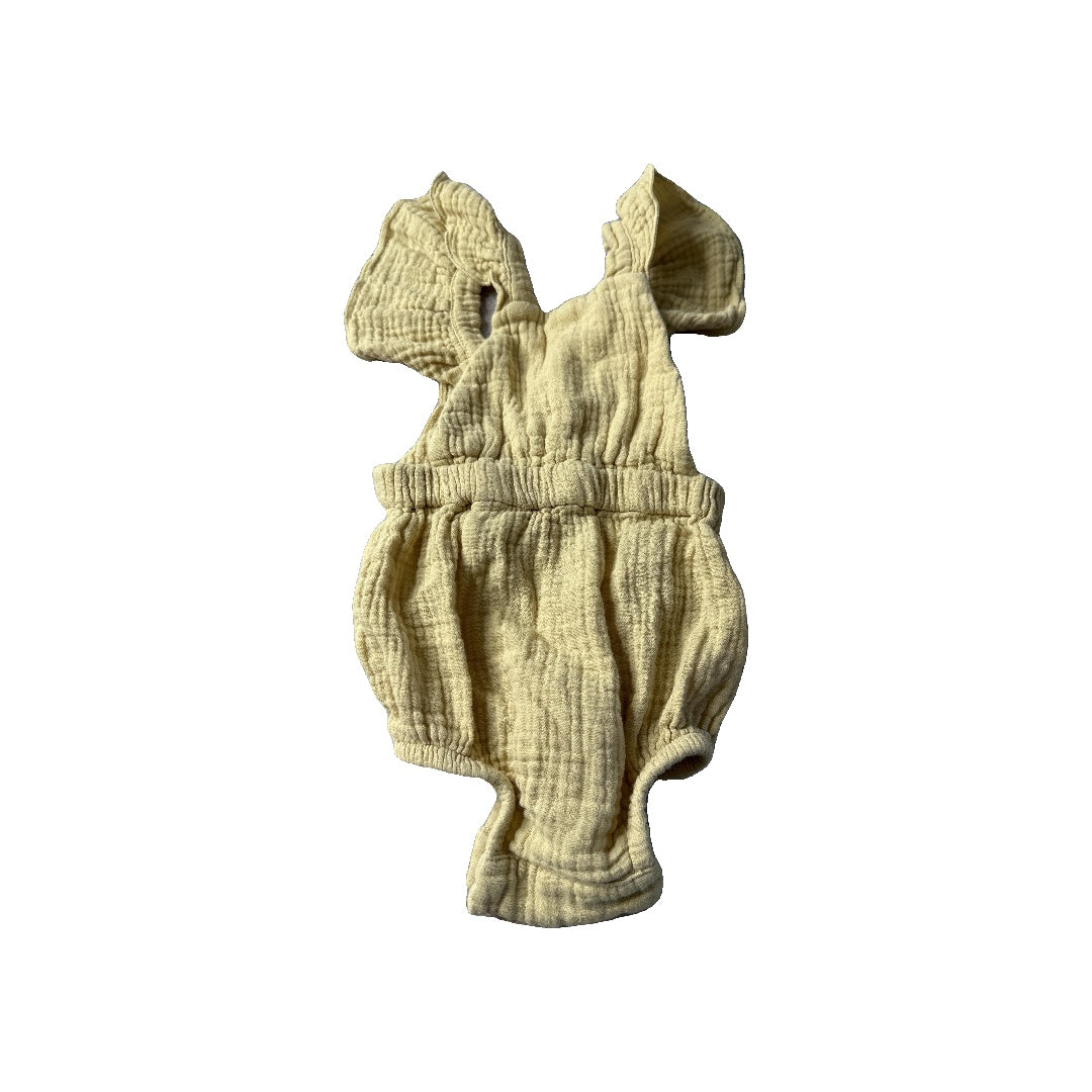 The Simple Folk Girls Yellow Romper Size: 0-3 months Yellow