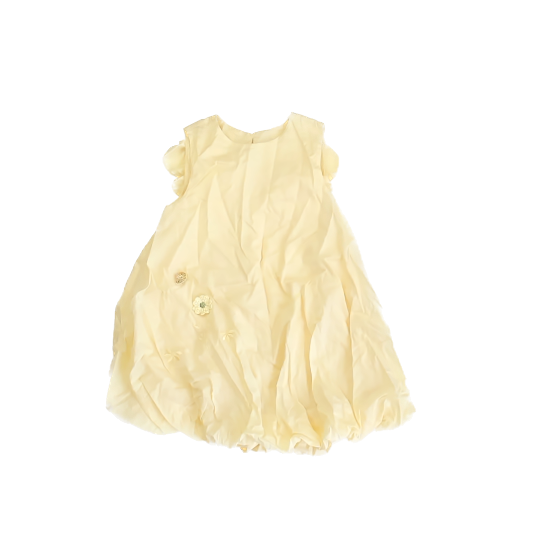Unknown Girls Yellow Dress Size: *3T Yellow