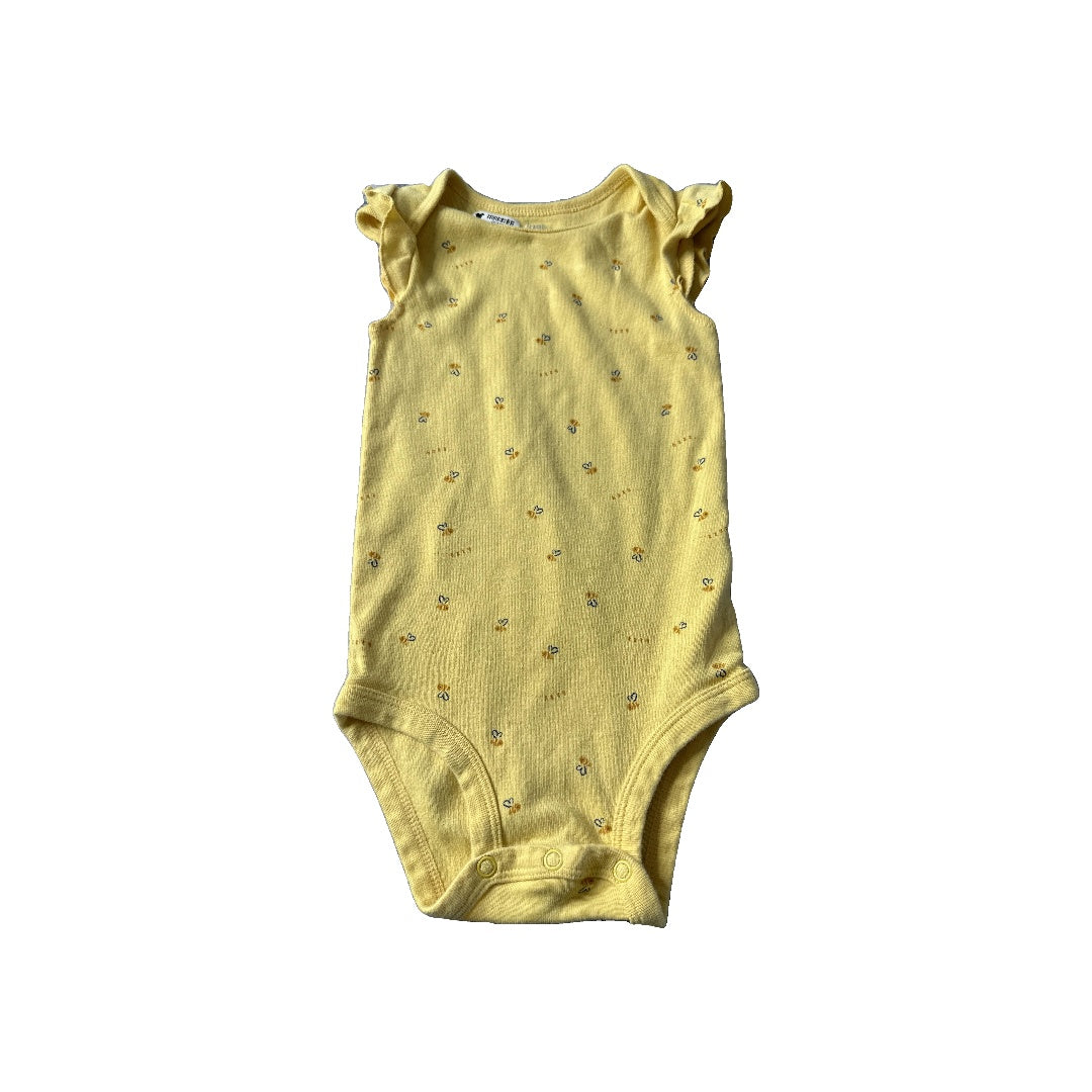 Just Born Girls Yellow Onesie Size: 18 months Yellow