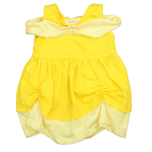 Muababy Girls Yellow Dress Size: 18 Months Yellow