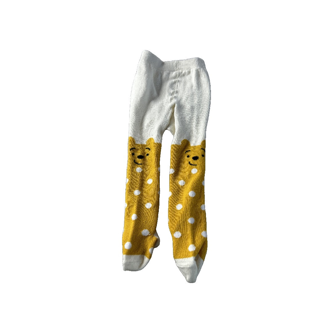 Disney Girls Yellow Leggings Size: 6-12 months Yellow