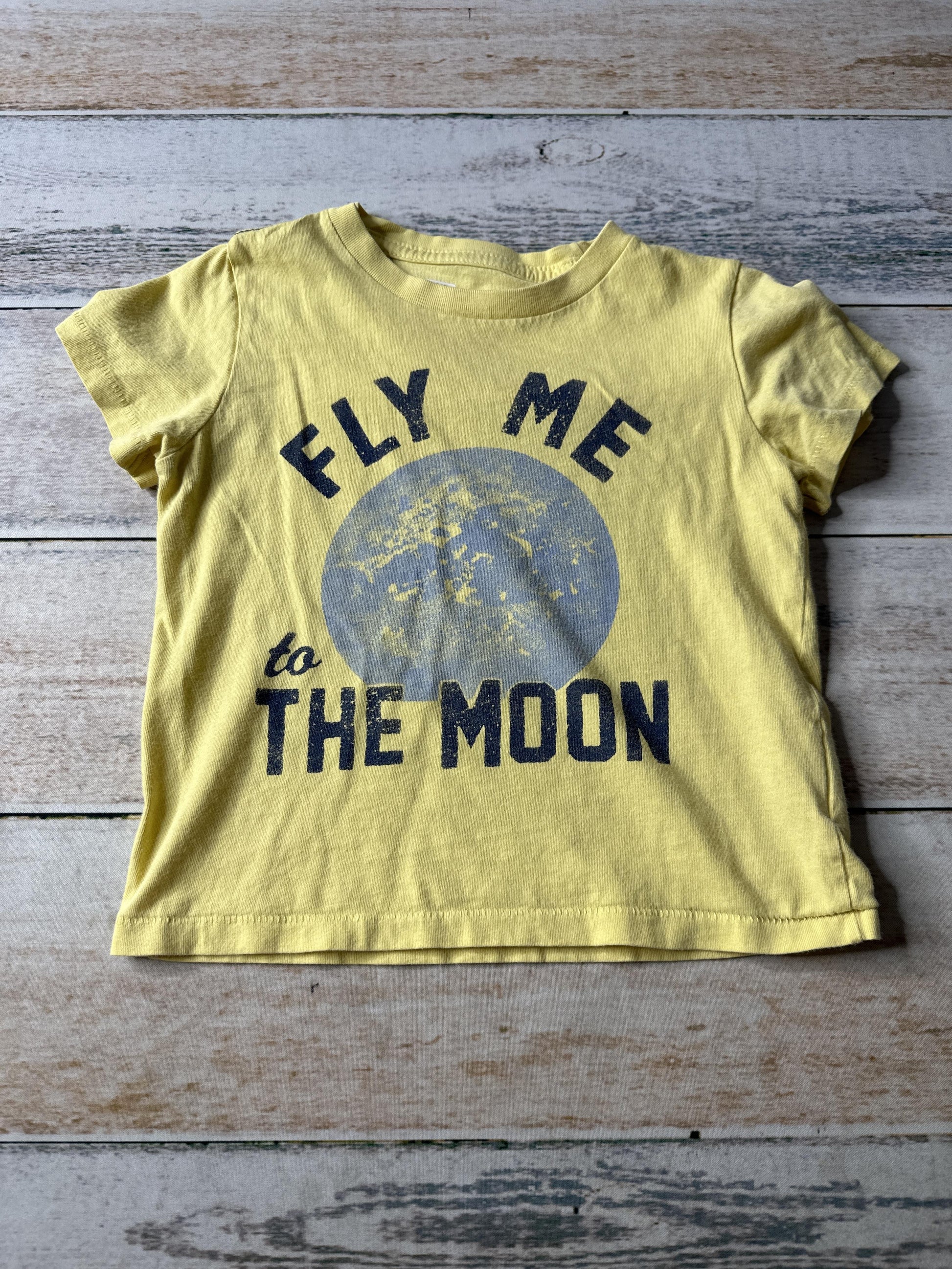 Peek Unisex Yellow T-Shirt Size: 18-24 months Yellow