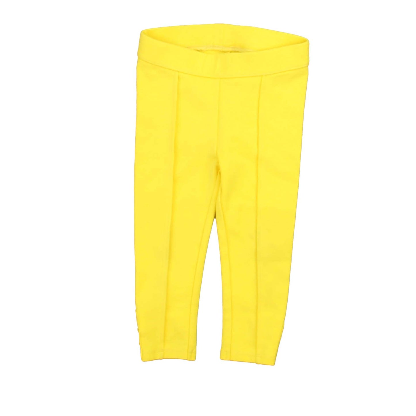 Janie and Jack Girls Yellow Leggings Size: 12-18 Months Yellow