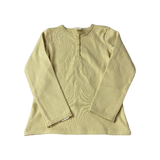 H&M Girls Yellow Long Sleeve Shirt Size: 3T Yellow