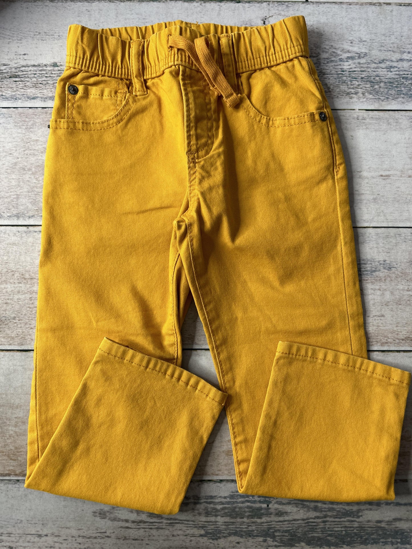 Gap Unisex Yellow Pants Size: 4T Yellow