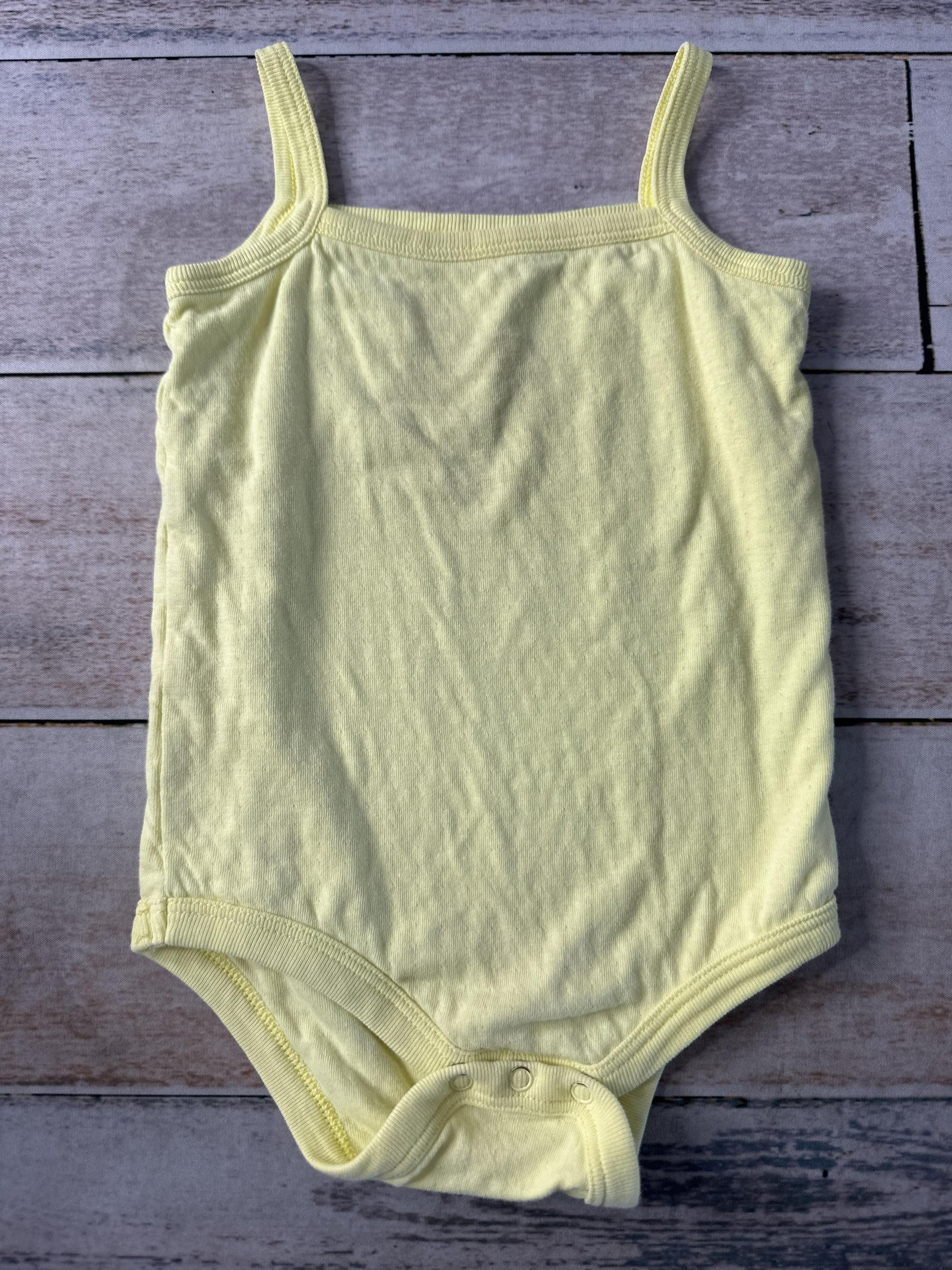 Primary Unisex Yellow Onesie Size: 12 months Yellow