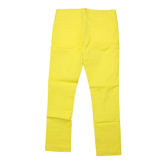 Jacadi Girls Yellow Pants Size: 12 Years Yellow