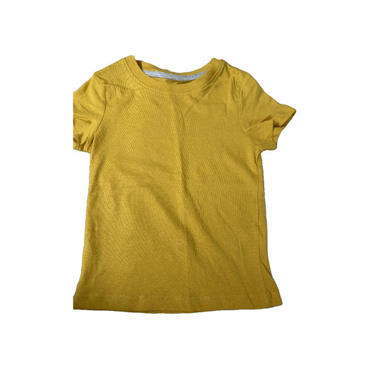 H&M Unisex Yellow T-Shirt Size: 2T Yellow