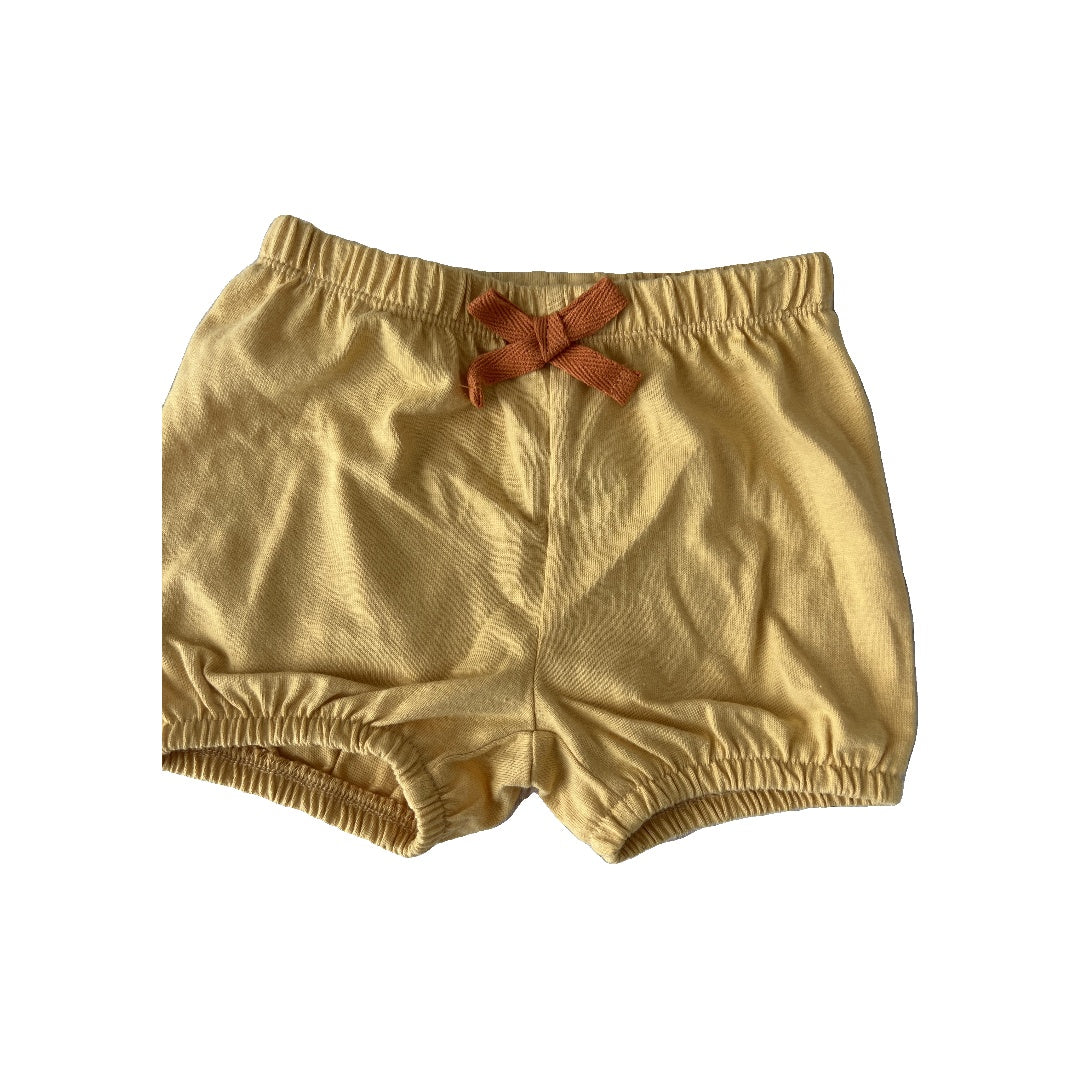 PL Baby Girls Yellow Shorts Size: 9 months Yellow