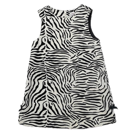 Gymboree Girls Zebra Dress Size: 5T Zebra