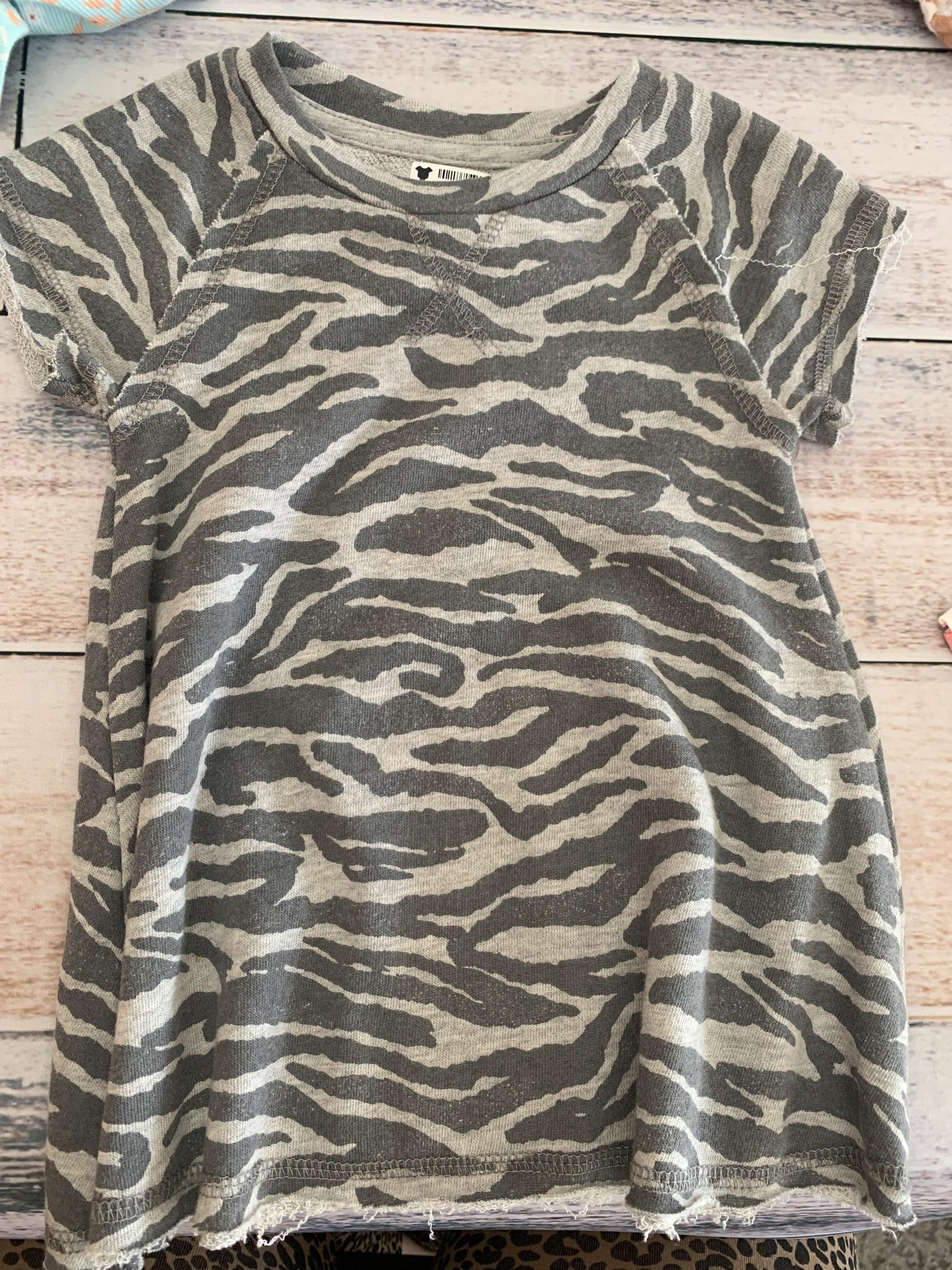 Grayson mini Girls Zebra Dress Size: 12M Zebra